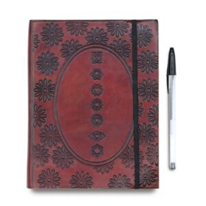 Cuaderno mediano con elástico - Mandala tibetano