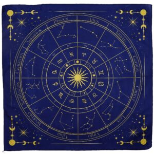 Paño para lectura de Tarot - Zodiaco