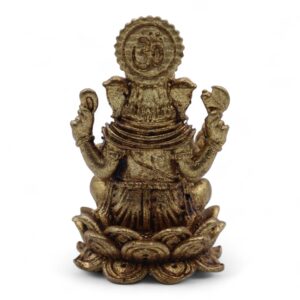Dioses en miniatura de latón - Ganesha (22 g)  - 37 mm