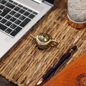 Fortuna del Feng Shui - Tetera de la suerte con giro de dados